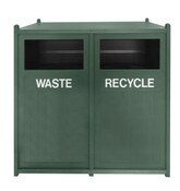 Front Load Recycling Center Green