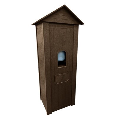 Full Enclosure Water Station Brown