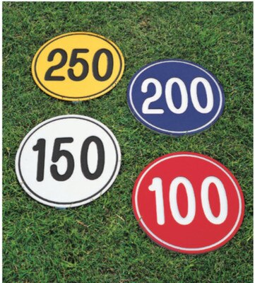 Green Line Yardage Markers Numbers