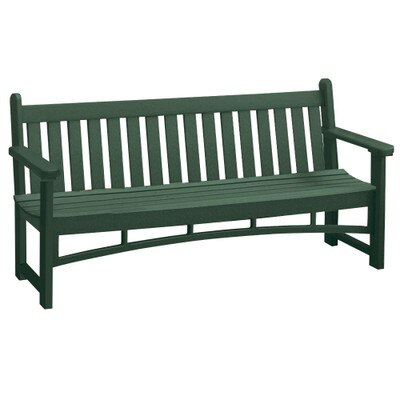 6' Heritage Bench Green