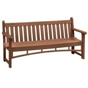 6' Heritage Bench Walnut