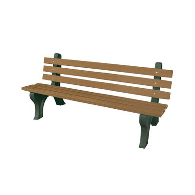 High Back Bench 4' Driftwood