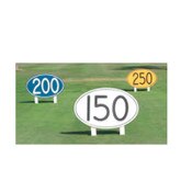 Horizontal Yardage Markers