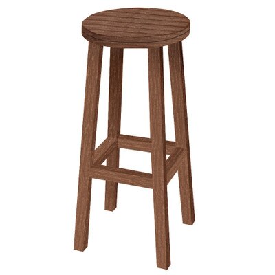 Huntington Bar Stool Walnut