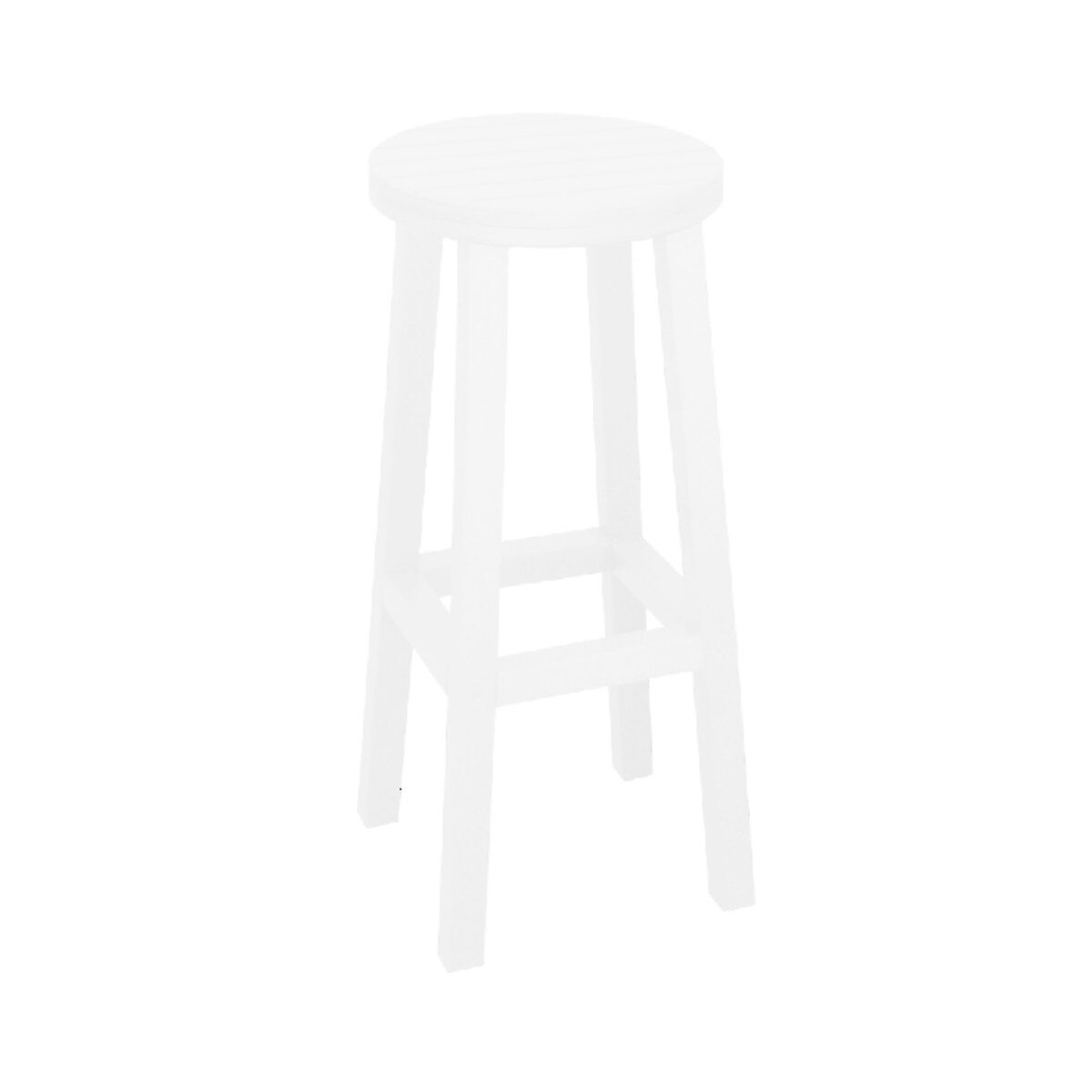 Huntington Bar Stool White