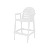 Huntington High Top Chair White