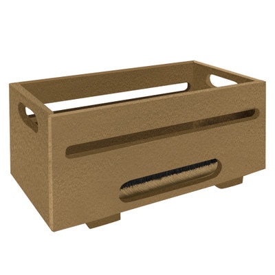 Small Ball Crate Driftwood
