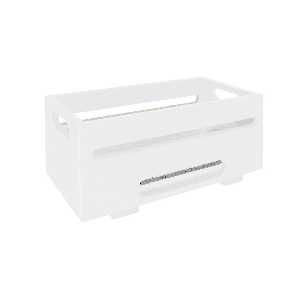 Large Ball Crate White