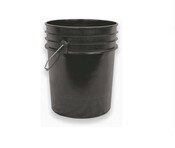BLACK 5 GALLON BUCKET