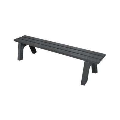 Mall Bench 4' Black