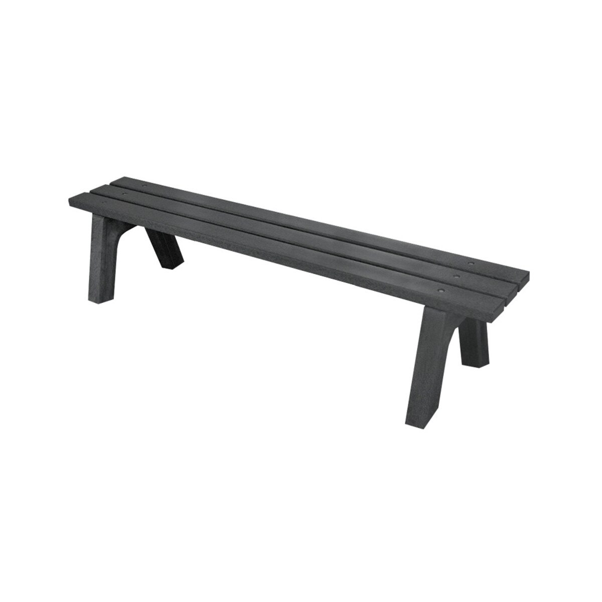Mall Bench 4' Black