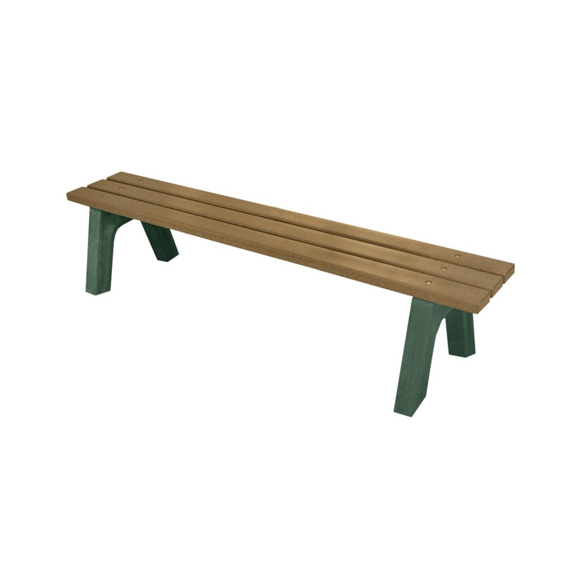 Mall Bench 4' Driftwood