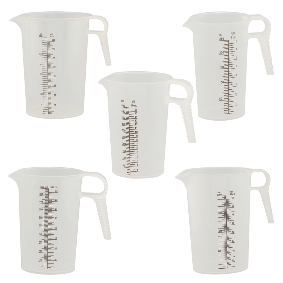 Polypropylene Measuring Pitchers