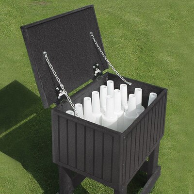 Medium Divot Bottle Box Black