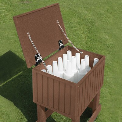 Medium Divot Bottle Box Brown