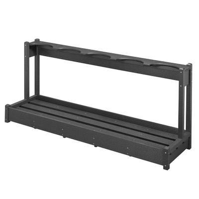 Modular 5 Bag Rack Black