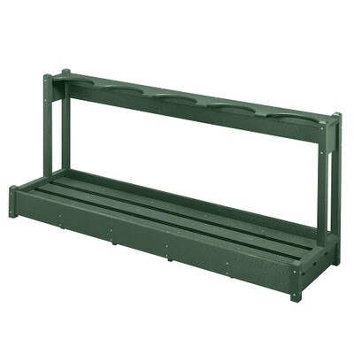 Modular 5 Bag Rack Green