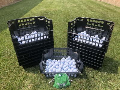 STACKABLE PLASTIC PICKER BASKETS