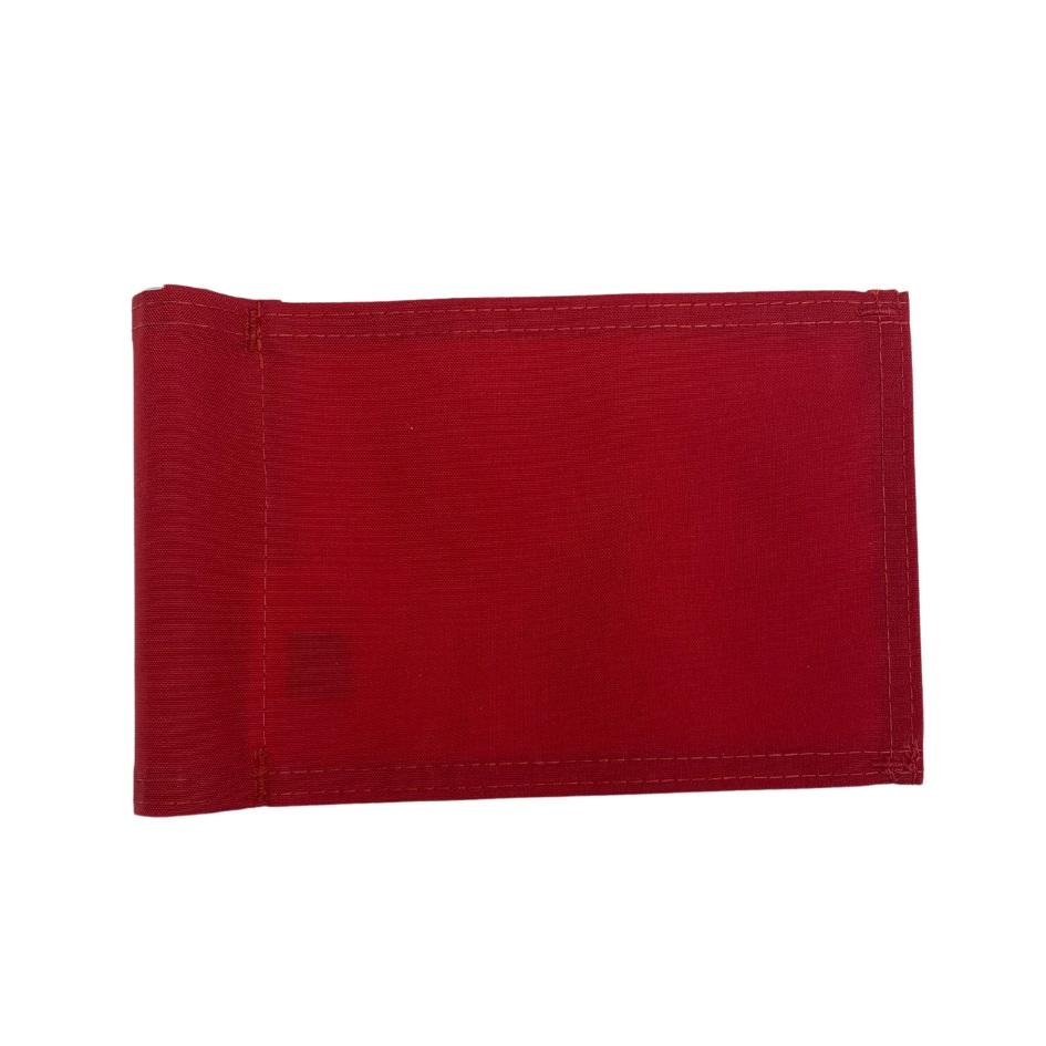 DSI Farbe Guard Praxis Flagge Orange – Gebogenes Rechteck Aus Poly-China-Seide