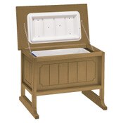 Raised Ice Chest EnclosureDriftwood