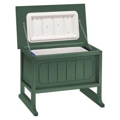 Raised Ice Chest EnclosureGreen