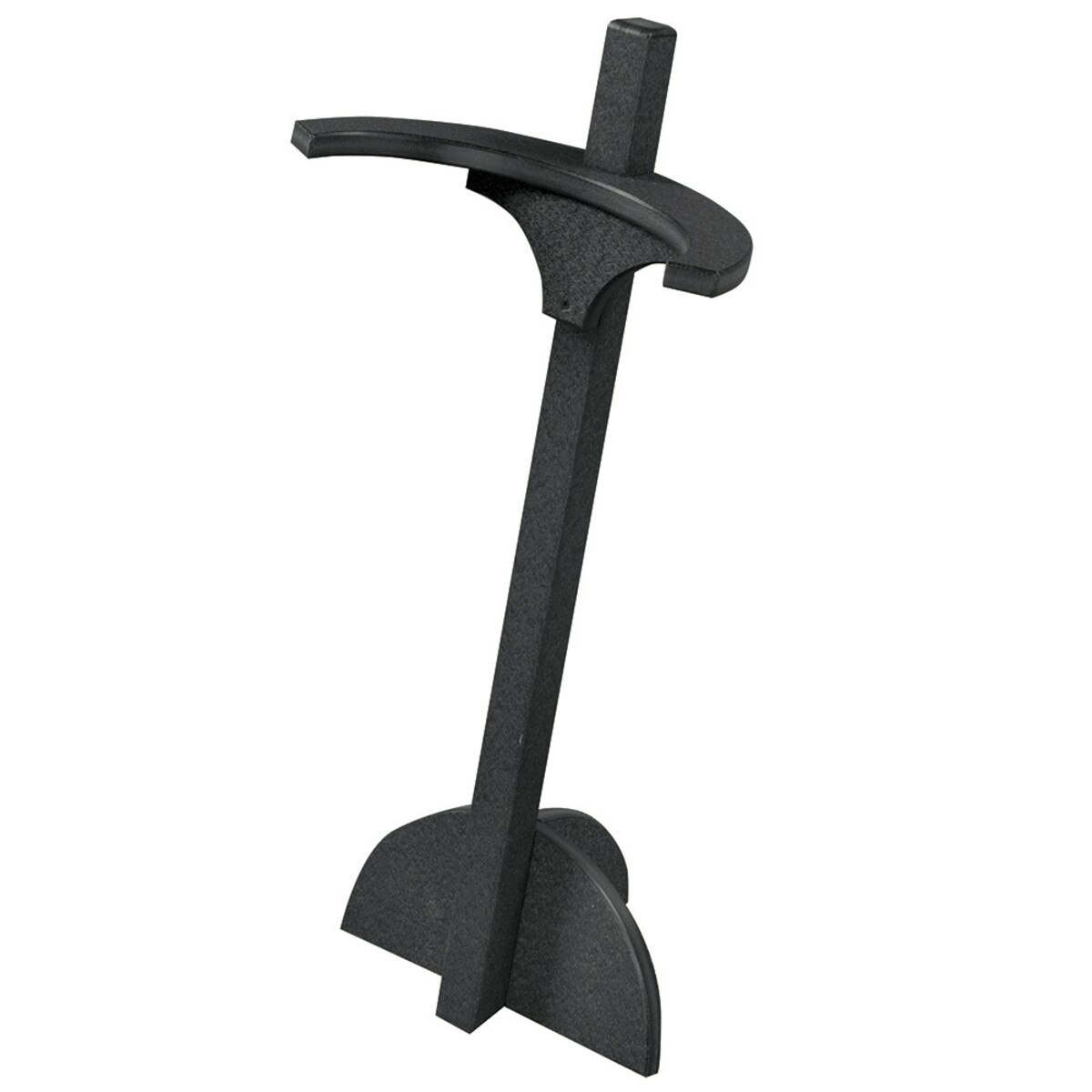 Single Posted Bag Stand Blacl