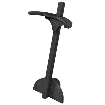 Single Posted Bag Stand Blacl