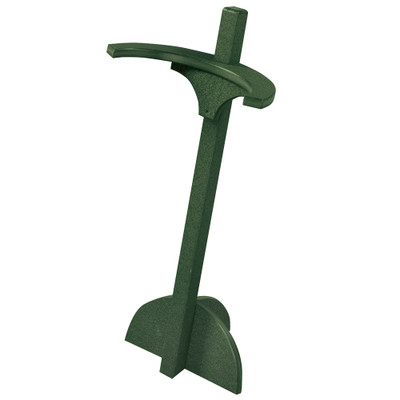 Single Posted Bag Stand Green