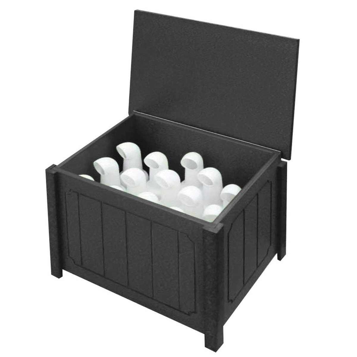 Small Divot Bottle Box Blacl