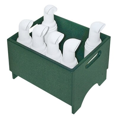 Small Divot Bottle Caddie Green