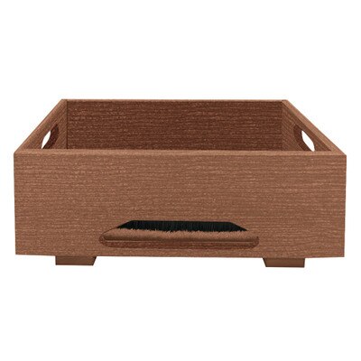 Large ball crate Walnut