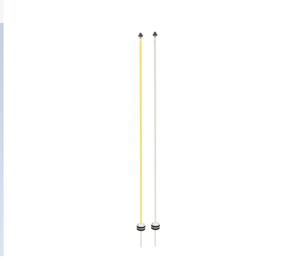 Spiked Putting Green Marker Yellow