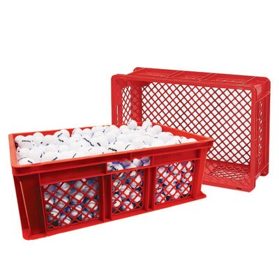 Red Large Stacking Crate