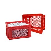 Red Small Stacking Crate