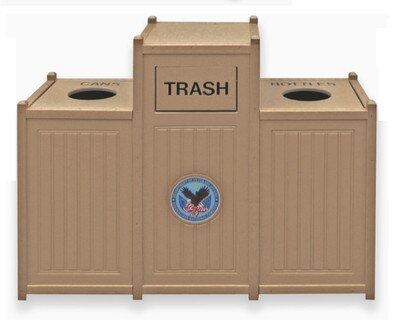 Trifecta Trash and Recycle Receptac