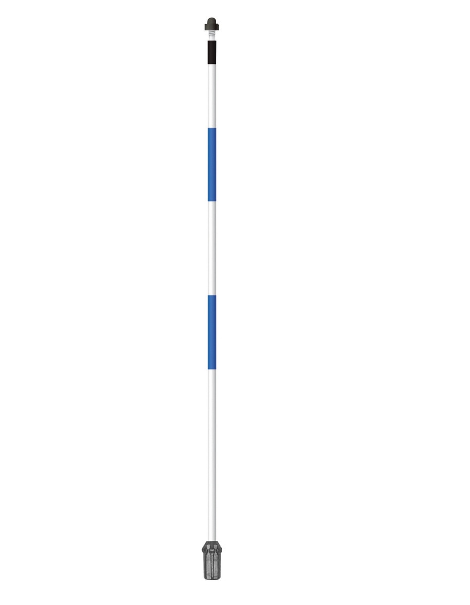 Wittek flagstick white blue
