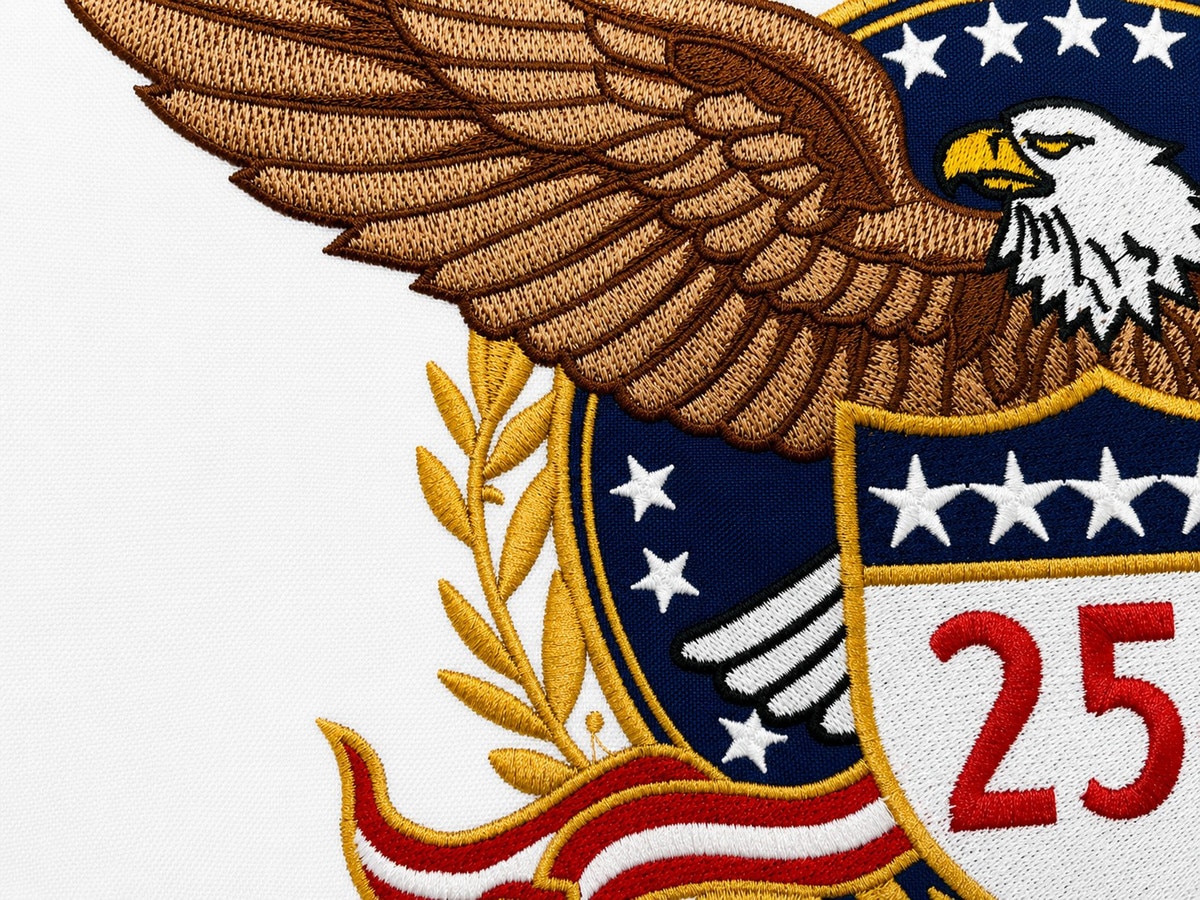 america 250 detail embroidery